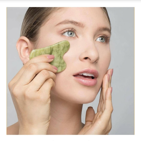 Jade Roller & GUA--SHA Facial Jade Roller women's teen... Gift Set - Picture 11 of 16